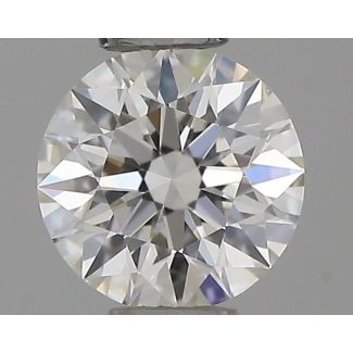 0.31 Carat Round G VVS1 EX IGI Natural Diamond