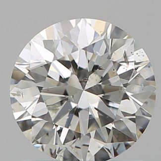 1.00 Carat Round I SI2 EX GIA Natural Diamond