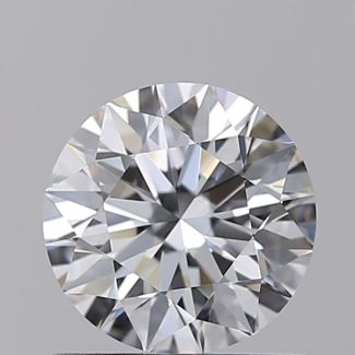 0.9 Carat Round E VVS1 EX GIA Natural Diamond