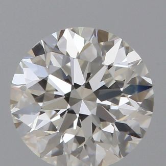 0.8 Carat Round H VVS2 EX GIA Natural Diamond