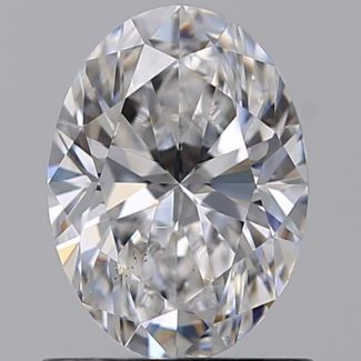 0.81 Carat Oval D VS2 - VG GIA Natural Diamond