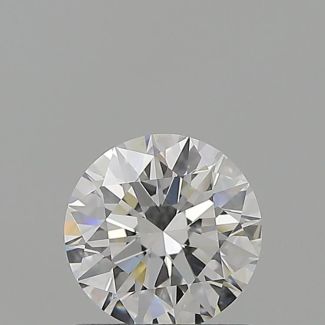 0.8 Carat Round D VVS2 EX GIA Natural Diamond