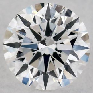 0.24 Carat Round E SI1 EX VG GIA Natural Diamond