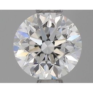 0.7 Carat Round F VVS1 GD EX VG GIA Natural Diamond