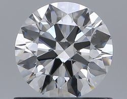 0.73 Carat Round H IF EX GIA Natural Diamond