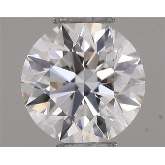 0.30 Carat Round G VVS2 EX GIA Natural Diamond