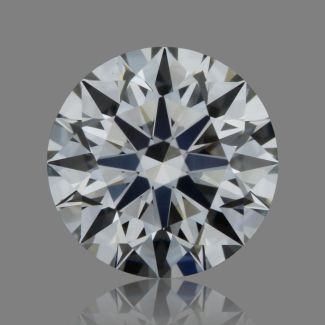 0.52 Carat Round G VVS2 EX GIA Natural Diamond