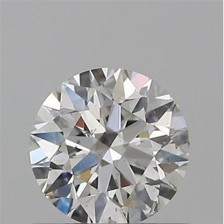 0.51 Carat Round G SI1 EX GIA Natural Diamond