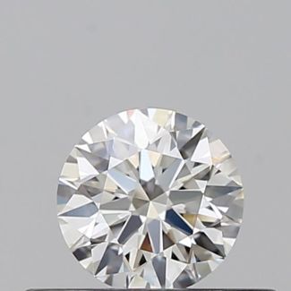 0.31 Carat Round G VVS1 EX GIA Natural Diamond