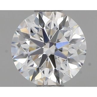 0.71 Carat Round D VVS1 EX GIA Natural Diamond