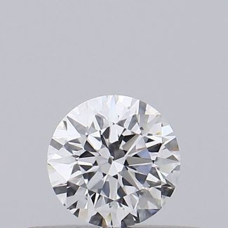 0.29 Carat Round D SI1 EX GIA Natural Diamond