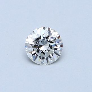 0.3 Carat Round I VVS1 EX VG GIA Natural Diamond