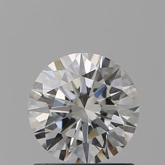 0.80 Carat Round F VS1 EX GIA Natural Diamond