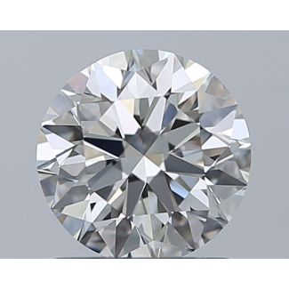 1.0 Carat Round G VS2 EX GD GIA Natural Diamond