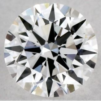 0.3 Carat Round E VVS1 EX VG GIA Natural Diamond