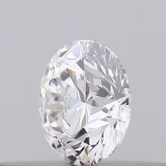 0.15 Carat Round E VVS1 EX GIA Natural Diamond