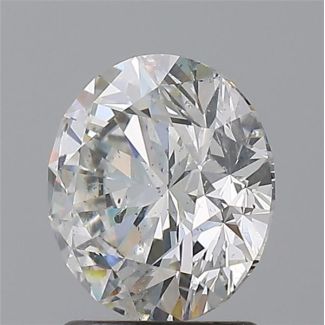 1.7 Carat Round H SI2 EX GIA Natural Diamond