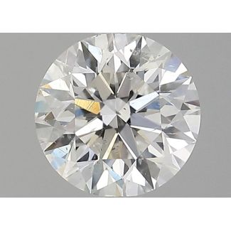 1.5 Carat Round H SI2 EX GIA Natural Diamond