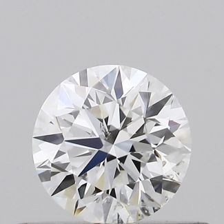 0.35 Carat Round F SI2 EX GIA Natural Diamond