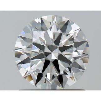 1.05 Carat Round H IF EX GIA Natural Diamond