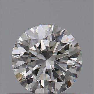 0.35 Carat Round F VVS1 EX GIA Natural Diamond