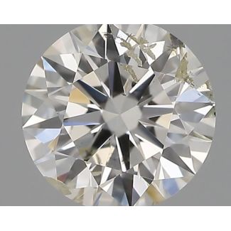 0.30 Carat Round G SI2 EX IGI Natural Diamond