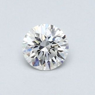 0.41 Carat Round E VS2 VG EX GIA Natural Diamond