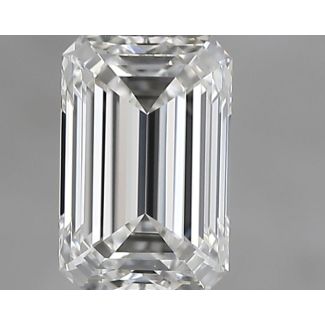 0.5 Carat Emerald H VVS1 - EX VG GIA Natural Diamond