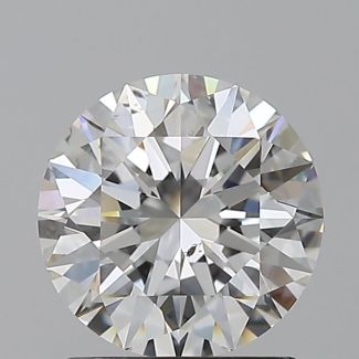 1.51 Carat Round F SI1 EX GIA Natural Diamond