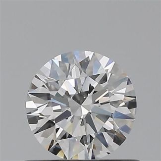 0.50 Carat Round E VS2 EX GIA Natural Diamond