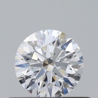 0.35 Carat Round D VVS1 EX GIA Natural Diamond