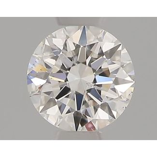 0.32 Carat Round G SI1 EX GIA Natural Diamond