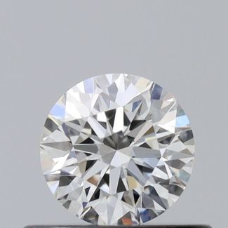 0.35 Carat Round H VS1 EX GIA Natural Diamond