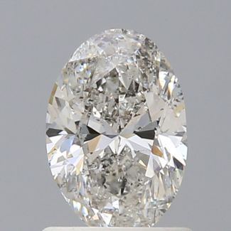 1.00 Carat Oval H SI2 - VG F GIA Natural Diamond