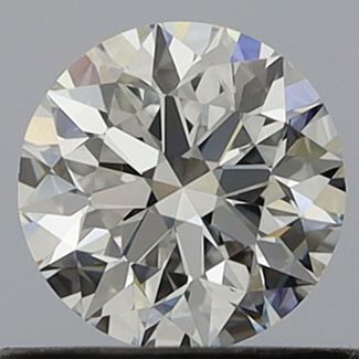 0.6 Carat Round E VVS1 EX GIA Natural Diamond