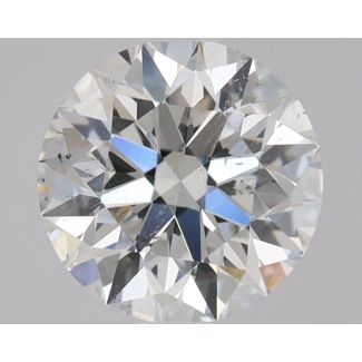 0.8 Carat Round E SI2 EX GIA Natural Diamond