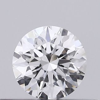 0.3 Carat Round E VVS1 EX GIA Natural Diamond