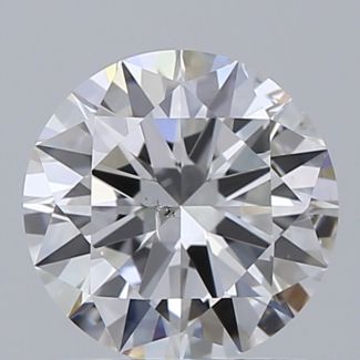 1.0 Carat Round F SI1 EX VG GIA Natural Diamond