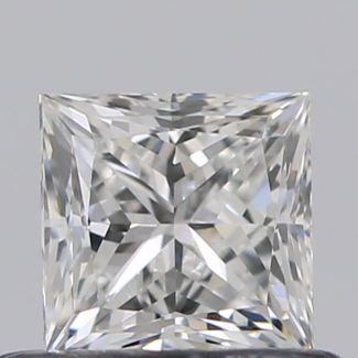 0.50 Carat Princess F VVS2 - EX VG GIA Natural Diamond