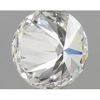 0.37 Carat Round H VVS2 EX GIA Natural Diamond