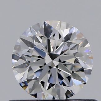 0.50 Carat Round E VS1 VG EX GIA Natural Diamond