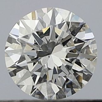 0.27 Carat Round F SI1 EX GIA Natural Diamond