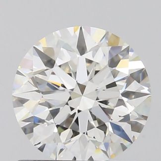 0.9 Carat Round H IF EX VG GIA Natural Diamond