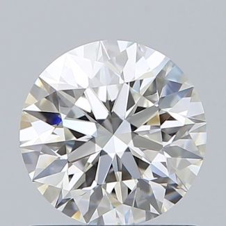 0.9 Carat Round H IF EX GIA Natural Diamond