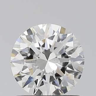 0.86 Carat Round H VS2 EX GIA Natural Diamond