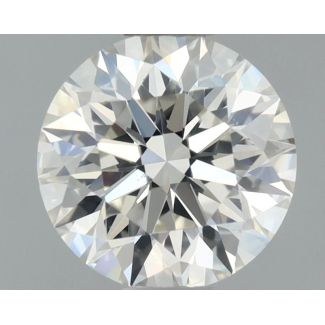 0.72 Carat Round H VS2 EX GIA Natural Diamond