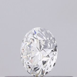 0.23 Carat Round E VS2 EX VG GIA Natural Diamond