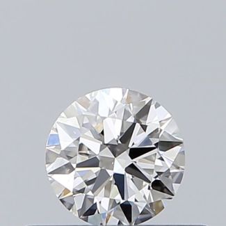 0.3 Carat Round F VVS2 VG EX GIA Natural Diamond