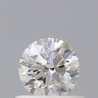 0.50 Carat Round H SI1 VG G GIA Natural Diamond