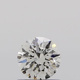 0.53 Carat Round J VS2 EX GIA Natural Diamond